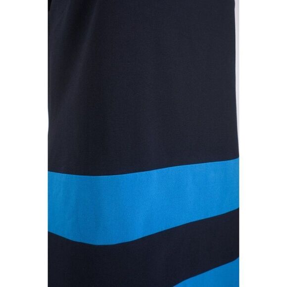 Victoria Beckham Womans Shift Dress Size US 6 UK 10 Blue Stripe - Picture 3 of 7